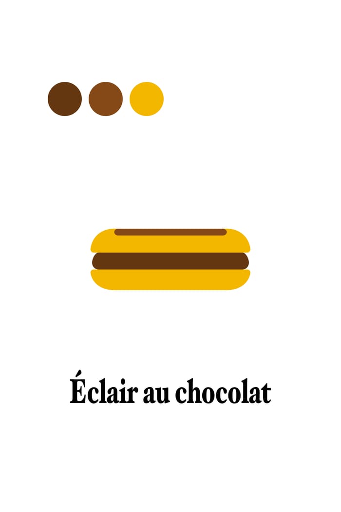 Flat eclairchoc — vector artwork by Jérémy Gautrais