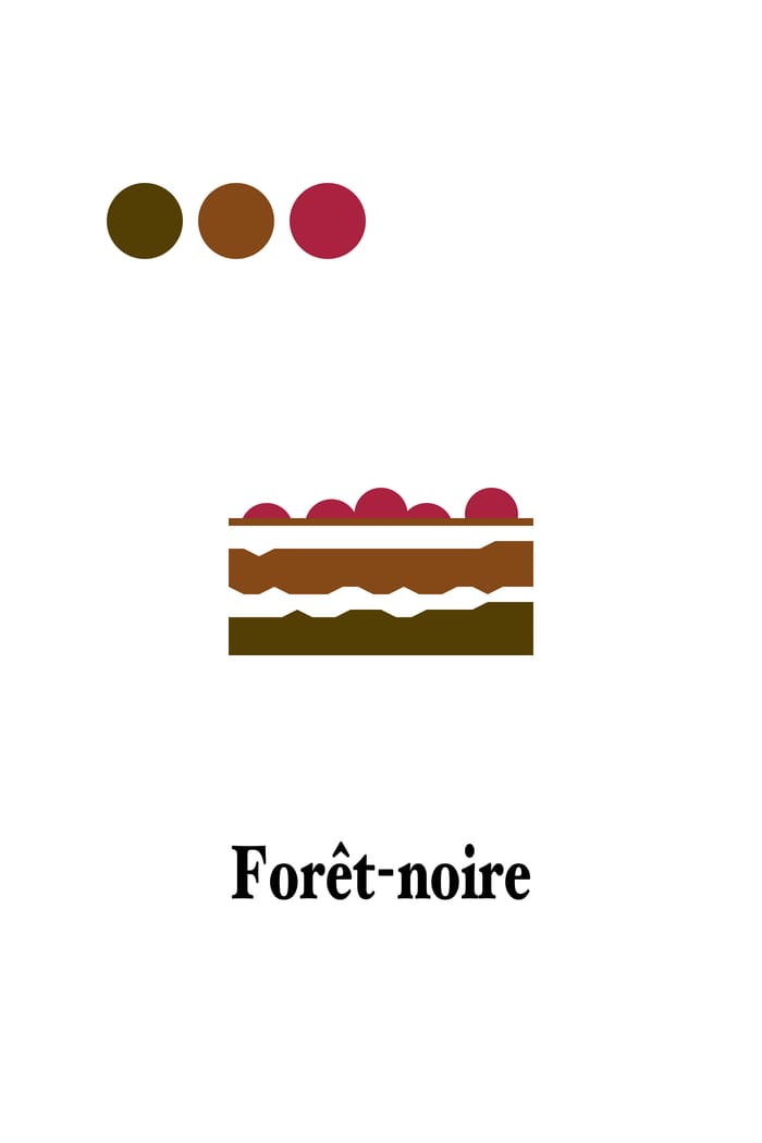 Flat foretnoire — vector artwork by Jérémy Gautrais
